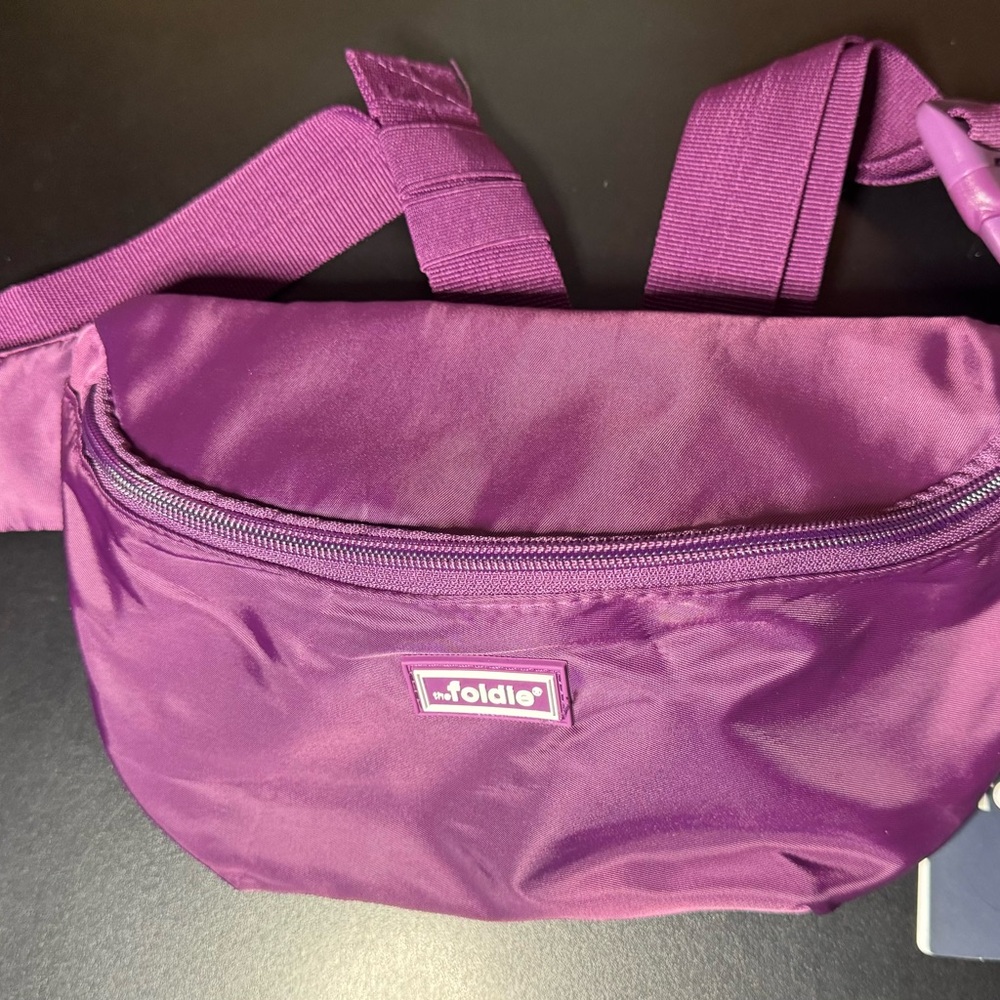 The Foldie crossbody-PURPLE/FUCHSIA